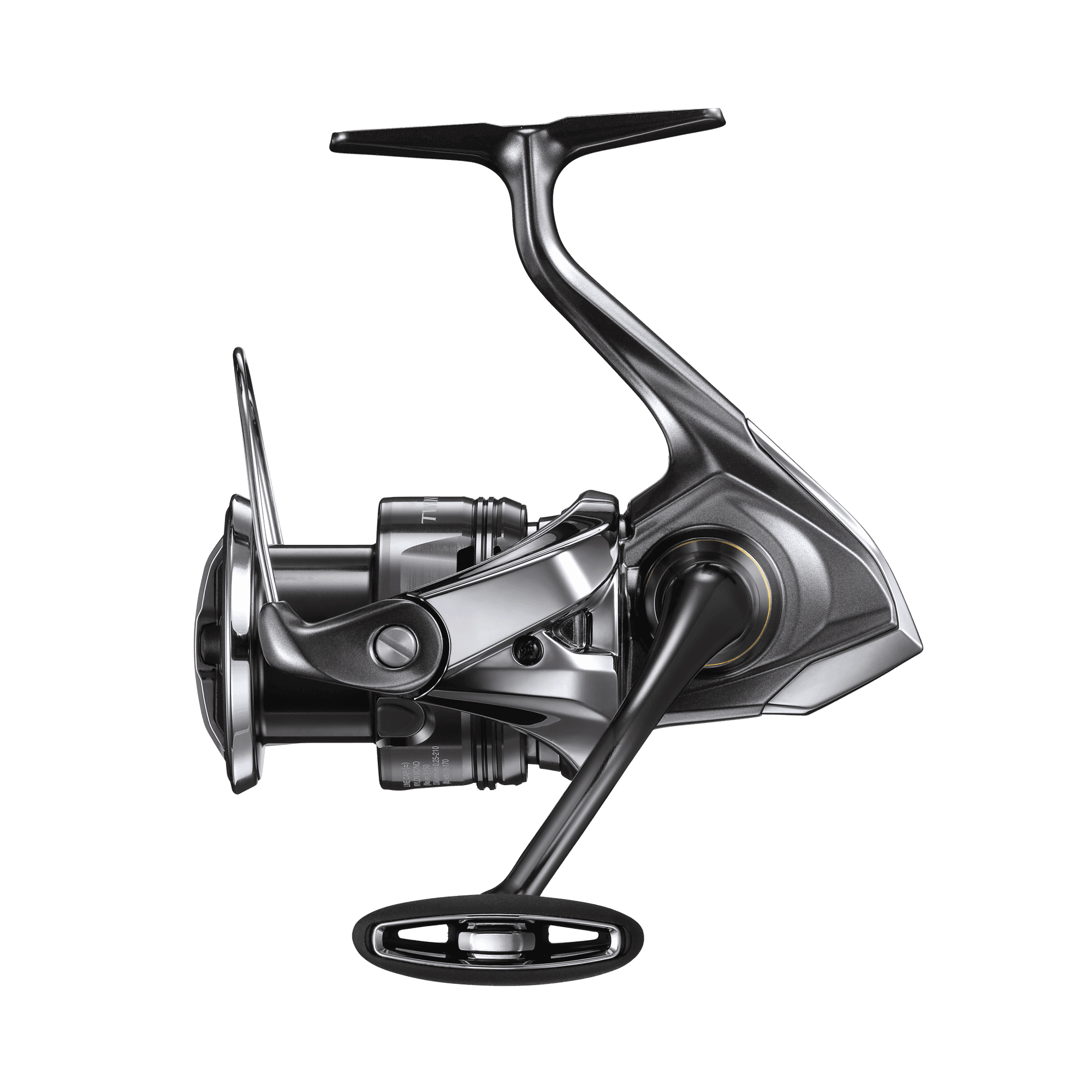 Shimano Twin Power FE 2024 — вид под углом на шпулю; серийное фото