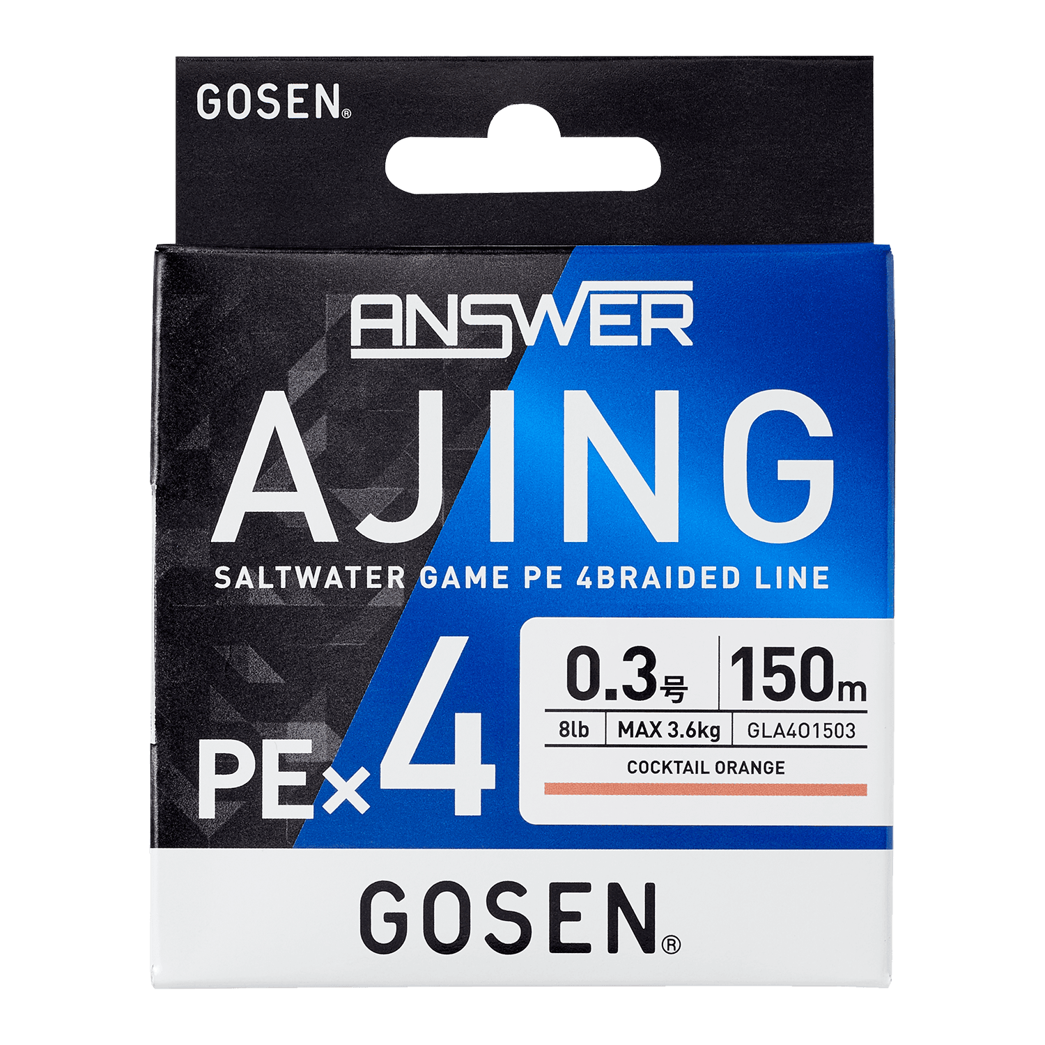GOSEN ANSWER AJING PE X4