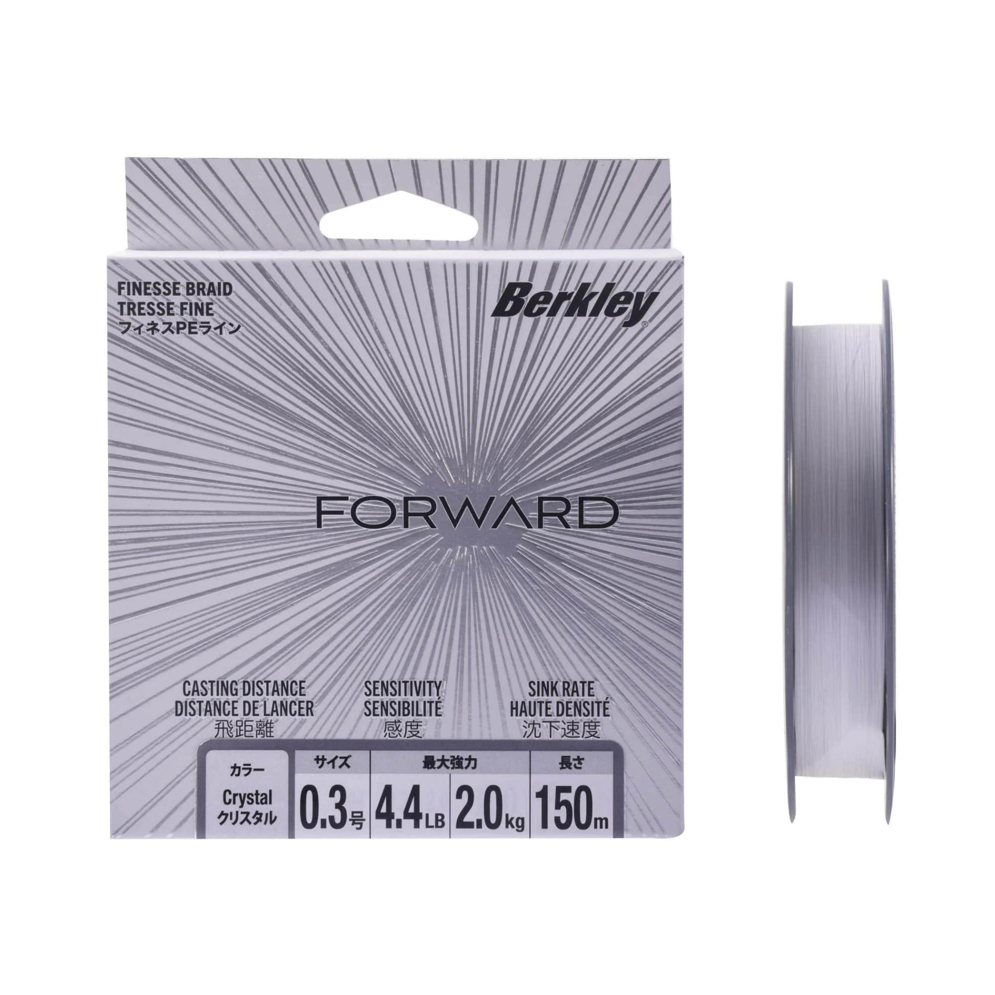 BERKLEY Forward PE 0.5 8.6lb 150m Crystal 1624878